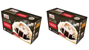 2 Packs - Lee's Coffee Pourover Fresh Ground Parisian Filter Packs - 18 Bags per Box with 2 Boxes per Order
