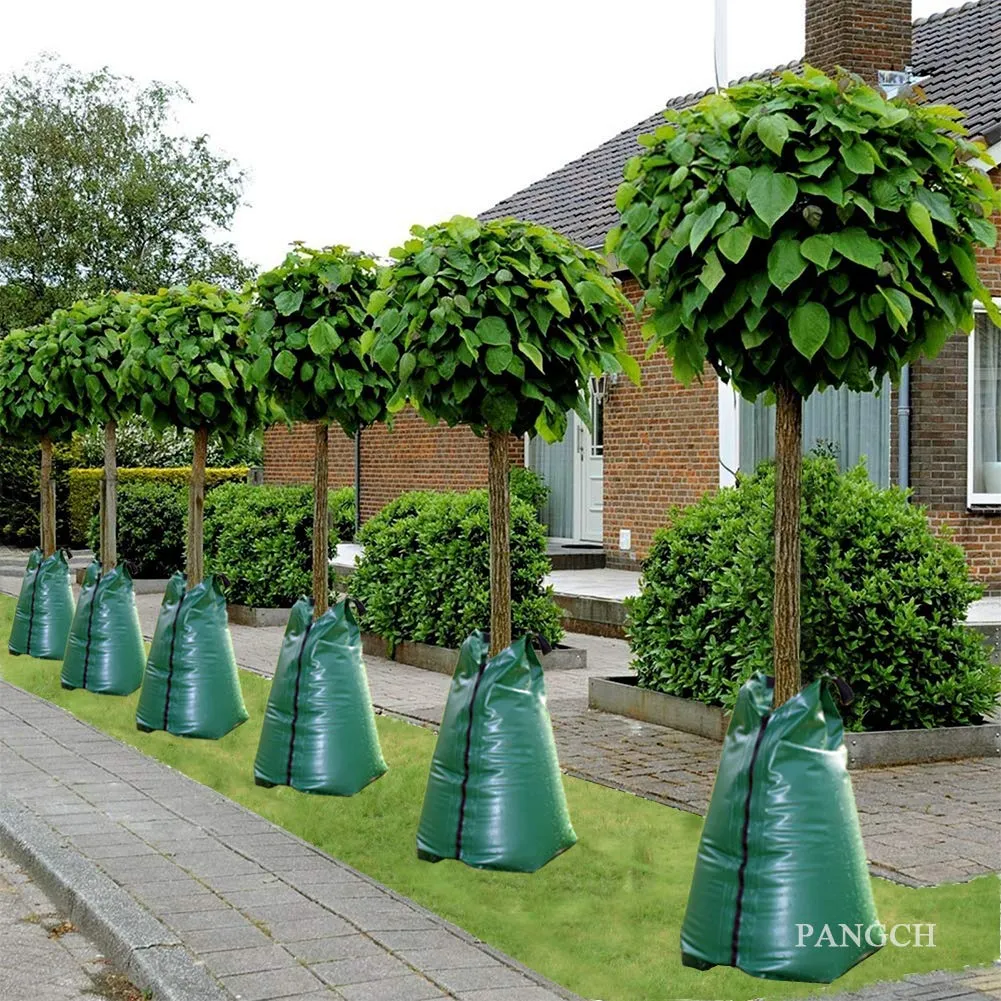 20 Gallon Slow Release Tree Watering Bag - Drip Irrigation Bag for Newly Planted or Established Trees (1 Pack)