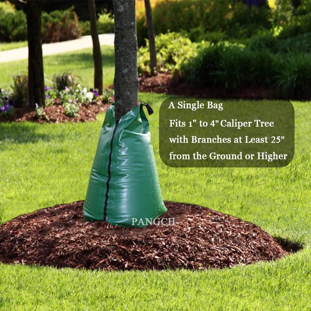 20 Gallon Slow Release Tree Watering Bag - Drip Irrigation Bag for Newly Planted or Established Trees (1 Pack)