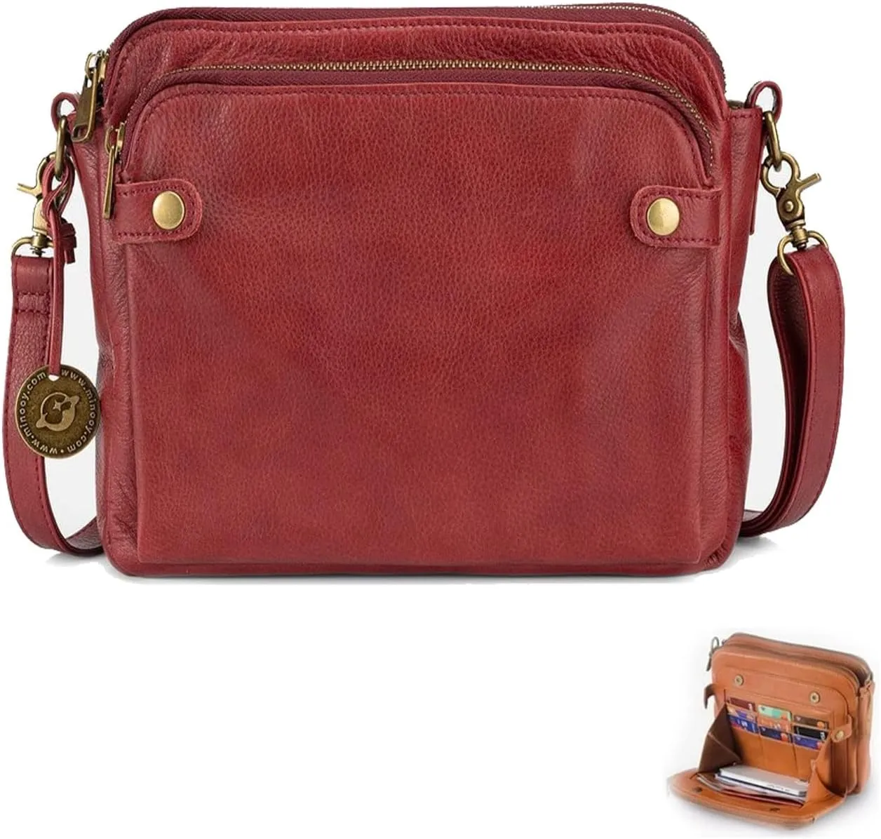 2023 New Crossbody Shoulder Bags And Clutches, Off-Crossbody Leather Shoulder Bags, Purse With Built In Wallet For Women.