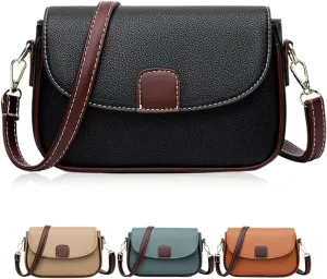 2023 New Shoulder Crossbody Bag, Crossbody Leather Shoulder Bags and Clutches, Waterproof Women Messenger Bag Handbag