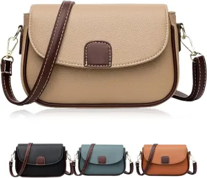 2023 New Shoulder Crossbody Bag, Crossbody Leather Shoulder Bags and Clutches, Waterproof Women Messenger Bag Handbag