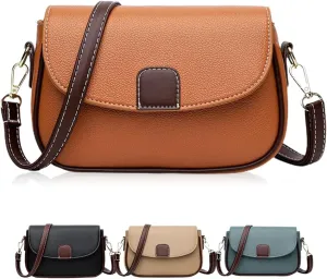 2023 New Shoulder Crossbody Bag, Crossbody Leather Shoulder Bags and Clutches, Waterproof Women Messenger Bag Handbag