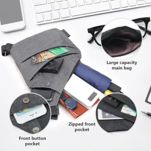 2025 NEW Anti Theft Travel Bag Cross Body Men's and women's Shoulder Bags for Travel, Sport, Work(Black, Right Shoulder)