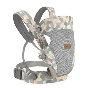 3-in-1 Baby Carrier Newborn to Toddler - Ergonomic(7.5-45lbs),Cozy Baby Carrier，Enhanced Lumbar Support，Easily AdjustableLightweight & Breathable Child Carrier(Camouflage)