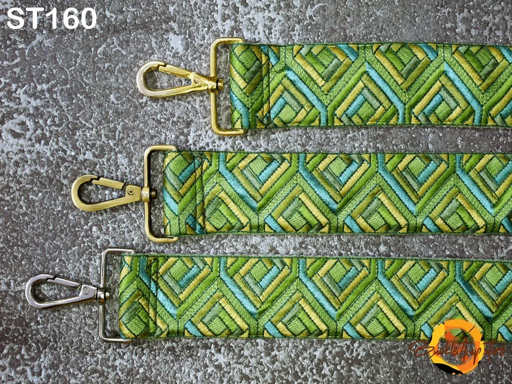 Adjustable Bohemian Sling Bag Strap Purse Strap Embroidered Crossbody Strap for Purses  Replacement Guitar Strap Handbag Strap Gift for Wife