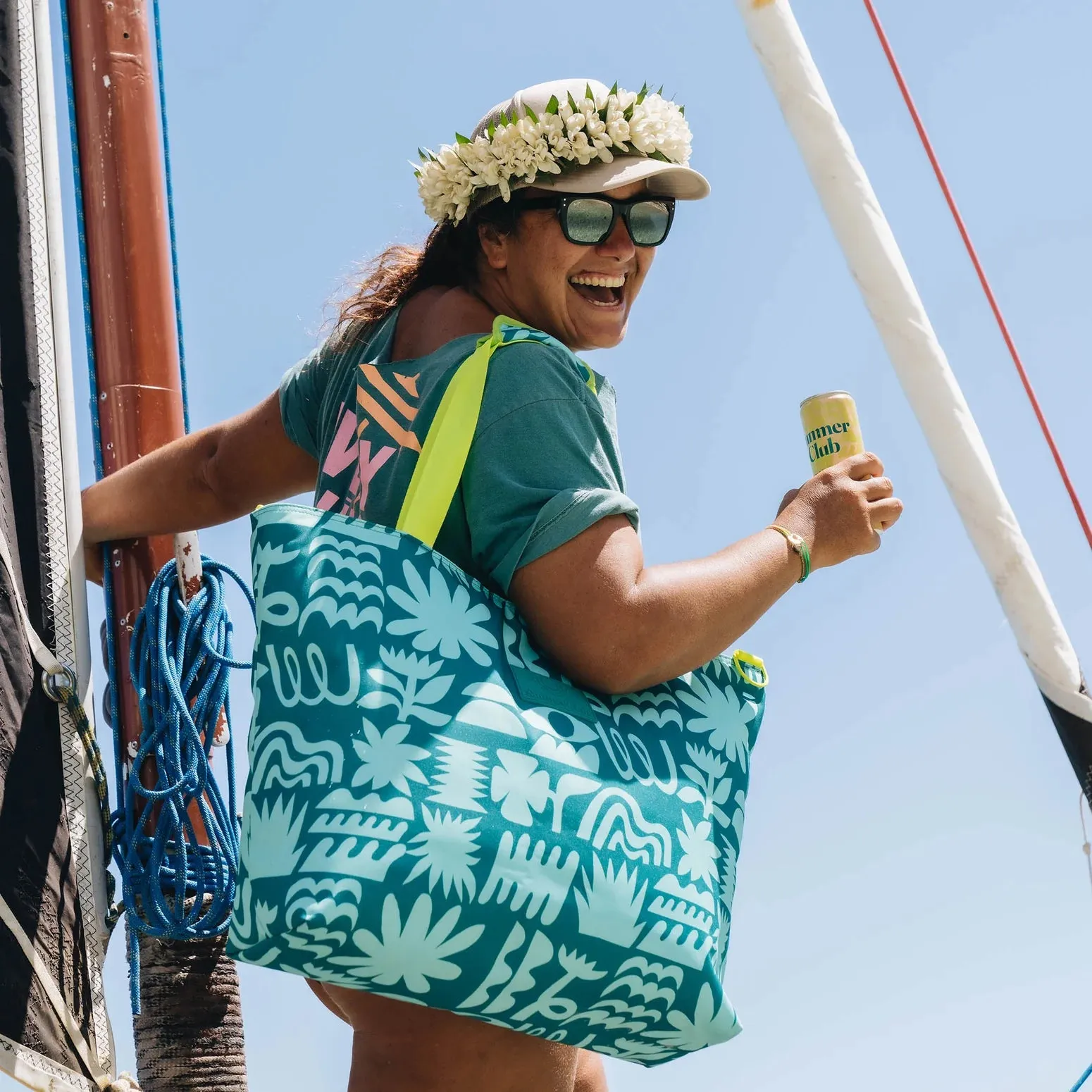 Aloha Collection Summer Club Carry-On Cooler Tote