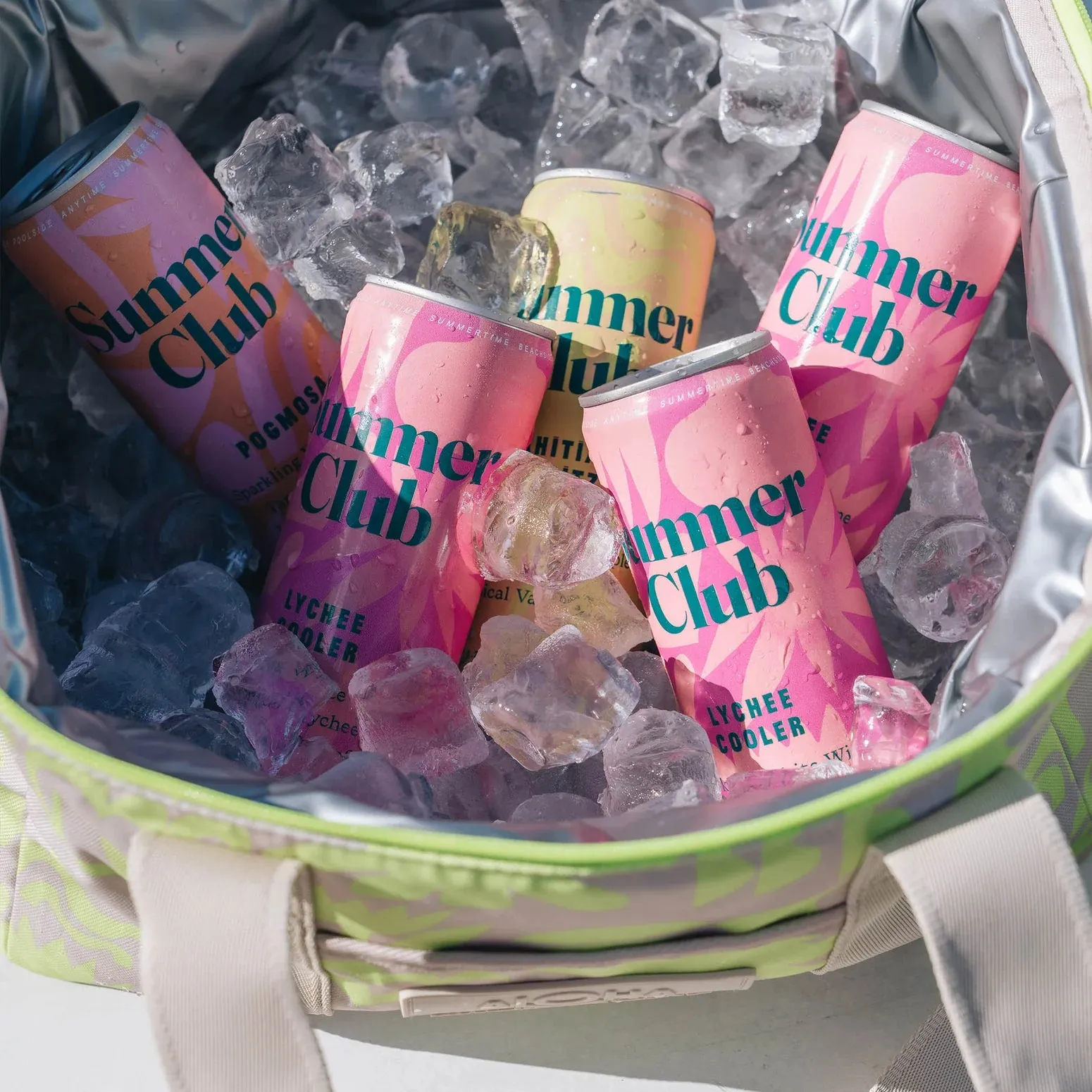 Aloha Collection Summer Club Packable Cooler