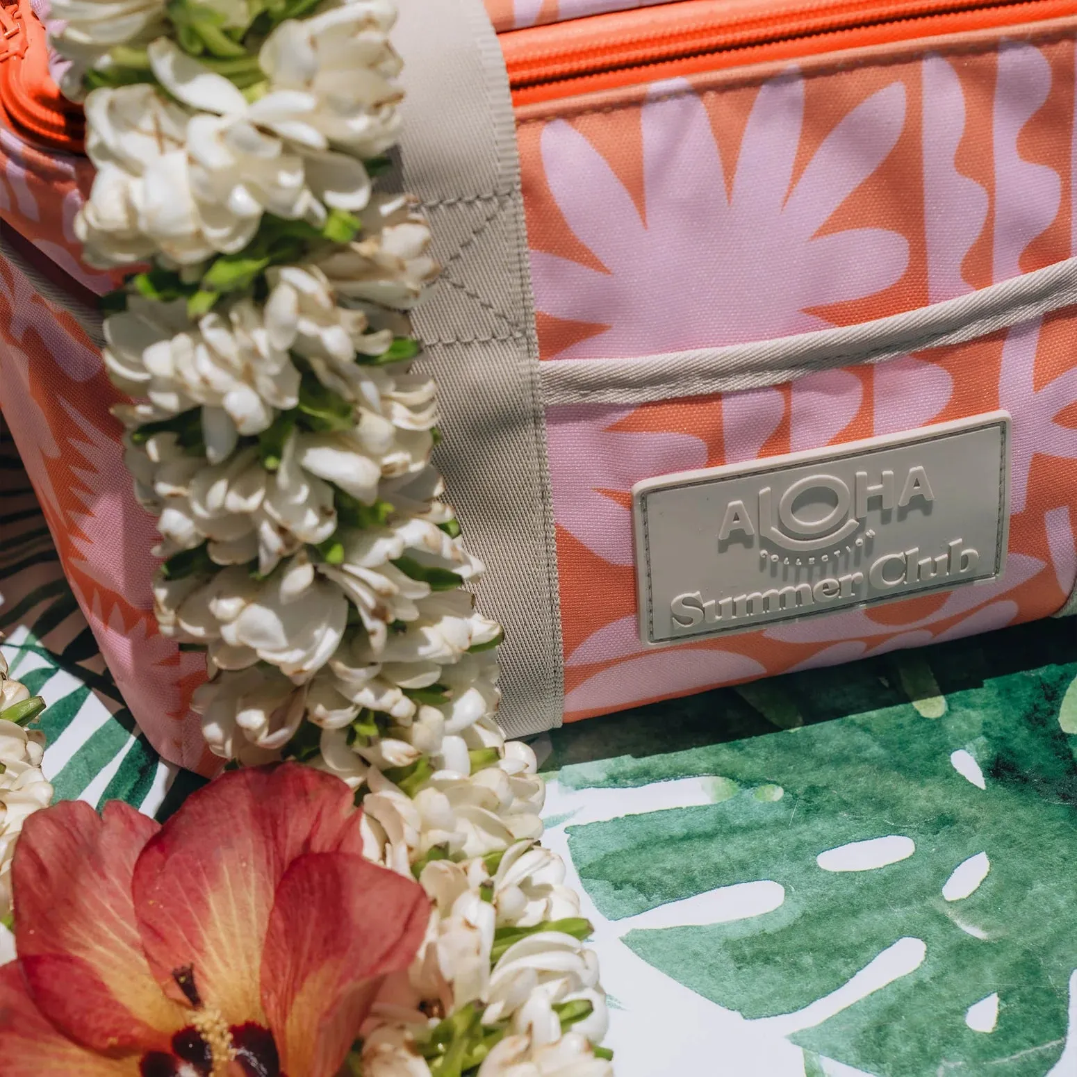 Aloha Collection Summer Club Packable Cooler