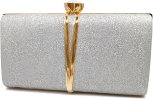 Aovtero Evening Bag Clutch Purses Women Wedding Party Bridal Handbag with Chain