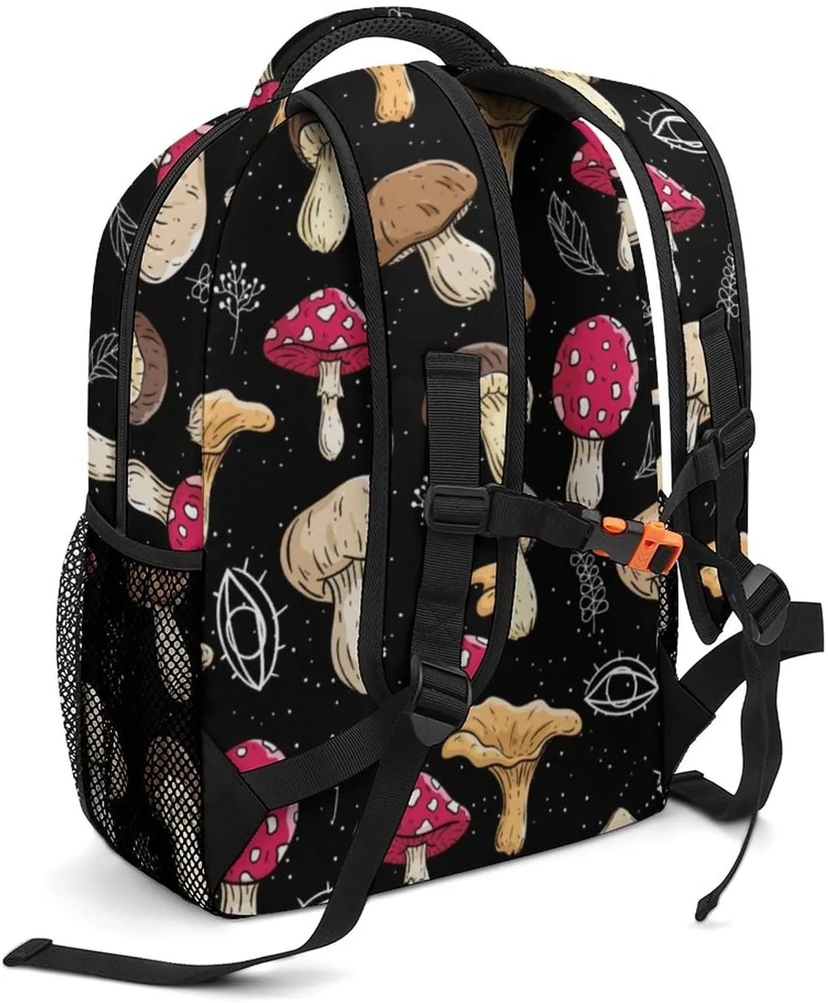 Aparajita Retro Mushrooms School Backpack Gifts Fashion Travel Laptop Backpack for Men Women Teenagers Children