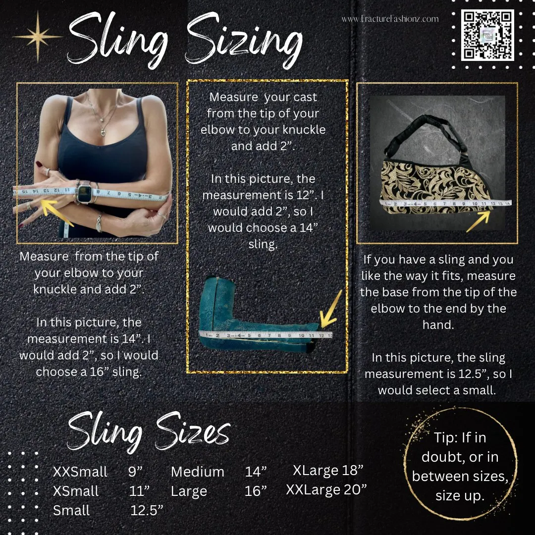 Arm Sling | Blossoming Medallion Arm Sling