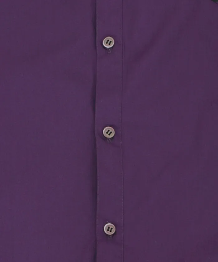 Arrow Feather Pattern & Bellflower Embroidery Shirt