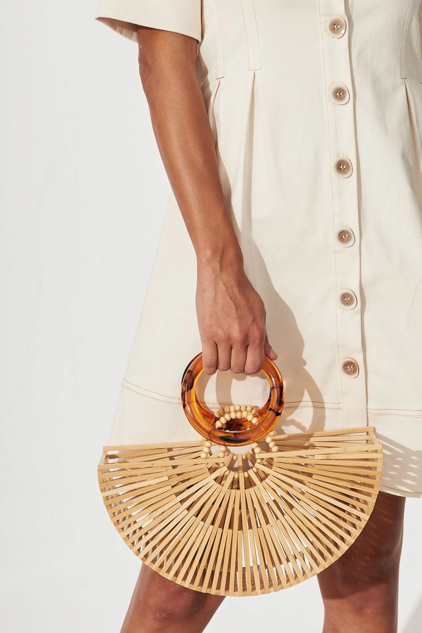 August   Delilah Everleigh Bag In Natural