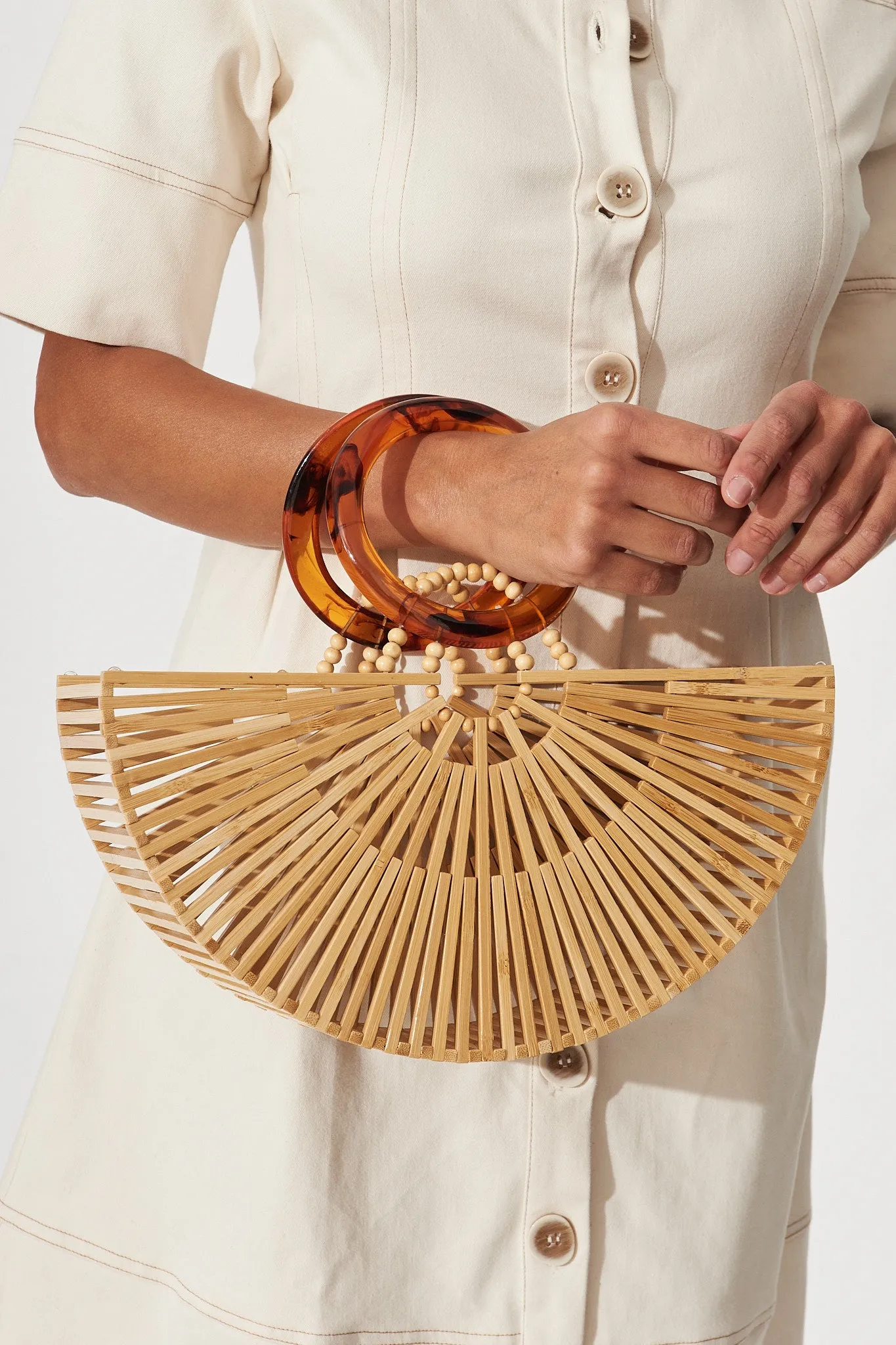 August   Delilah Everleigh Bag In Natural