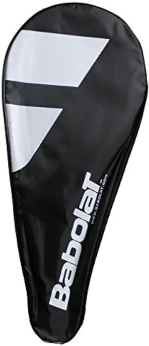 Babolat (New Logo Tennis Racquet Racket Cover Case Bag - Black/White
