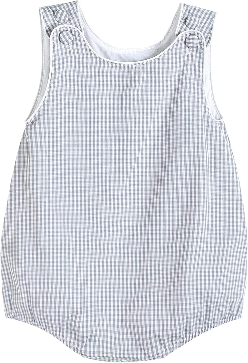 Baby & Toddler Boys and Girls Seersucker or Gingham One-Piece Bubble Romper