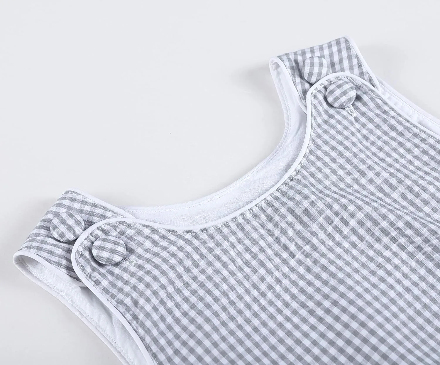 Baby & Toddler Boys and Girls Seersucker or Gingham One-Piece Bubble Romper