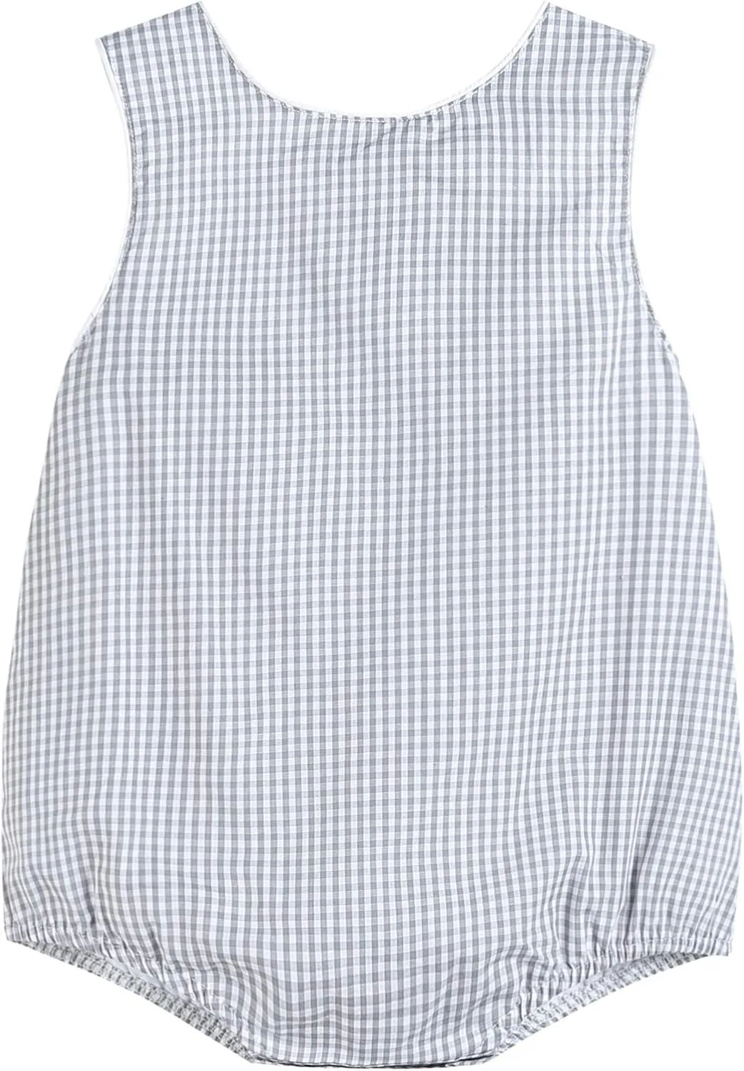 Baby & Toddler Boys and Girls Seersucker or Gingham One-Piece Bubble Romper