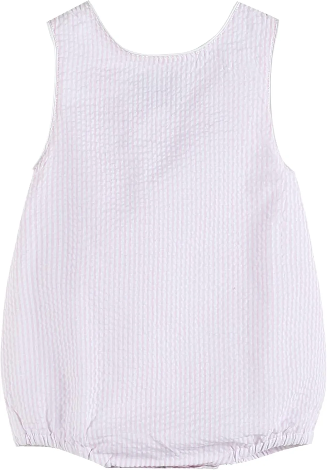 Baby & Toddler Boys and Girls Seersucker or Gingham One-Piece Bubble Romper