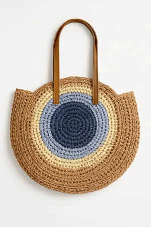 BAE Blue Boho Summer Bag