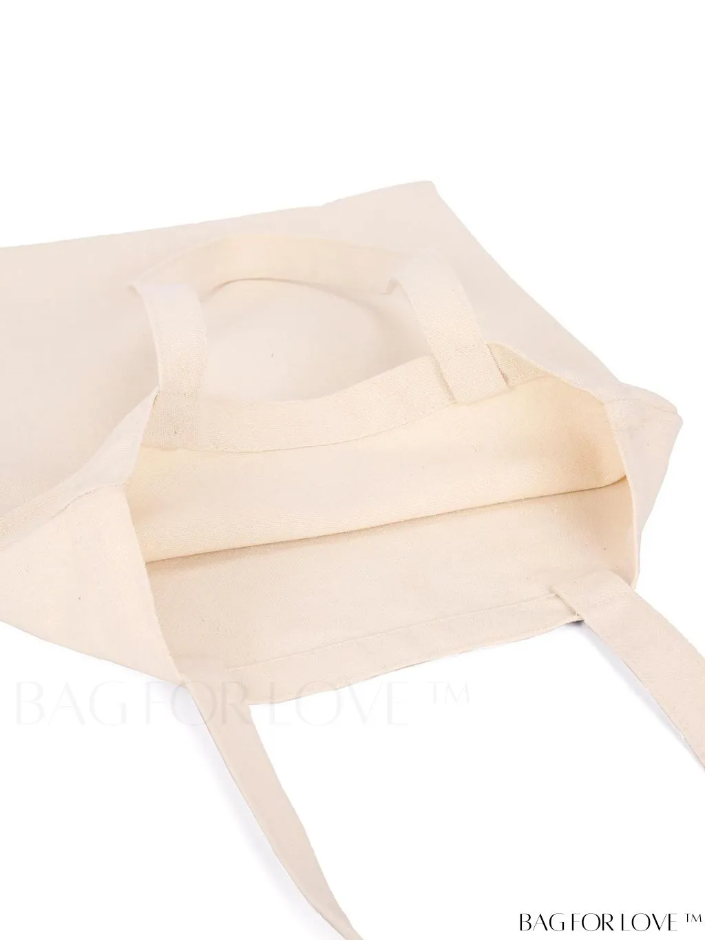 BagForLove - Stylish Floral Canvas Shopper: Elegant Fashion with a Blossoming Twist