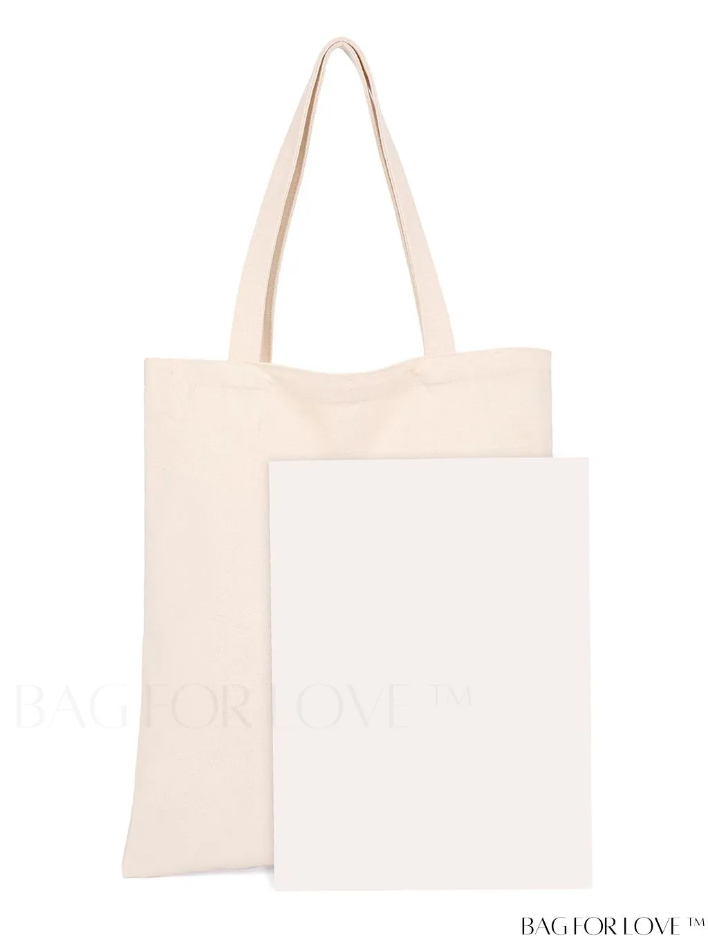BagForLove - Stylish Floral Canvas Shopper: Elegant Fashion with a Blossoming Twist