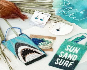 Bamboo Trading Sun Sand Surf, Women Accessories, Fashion, Travel Bag
