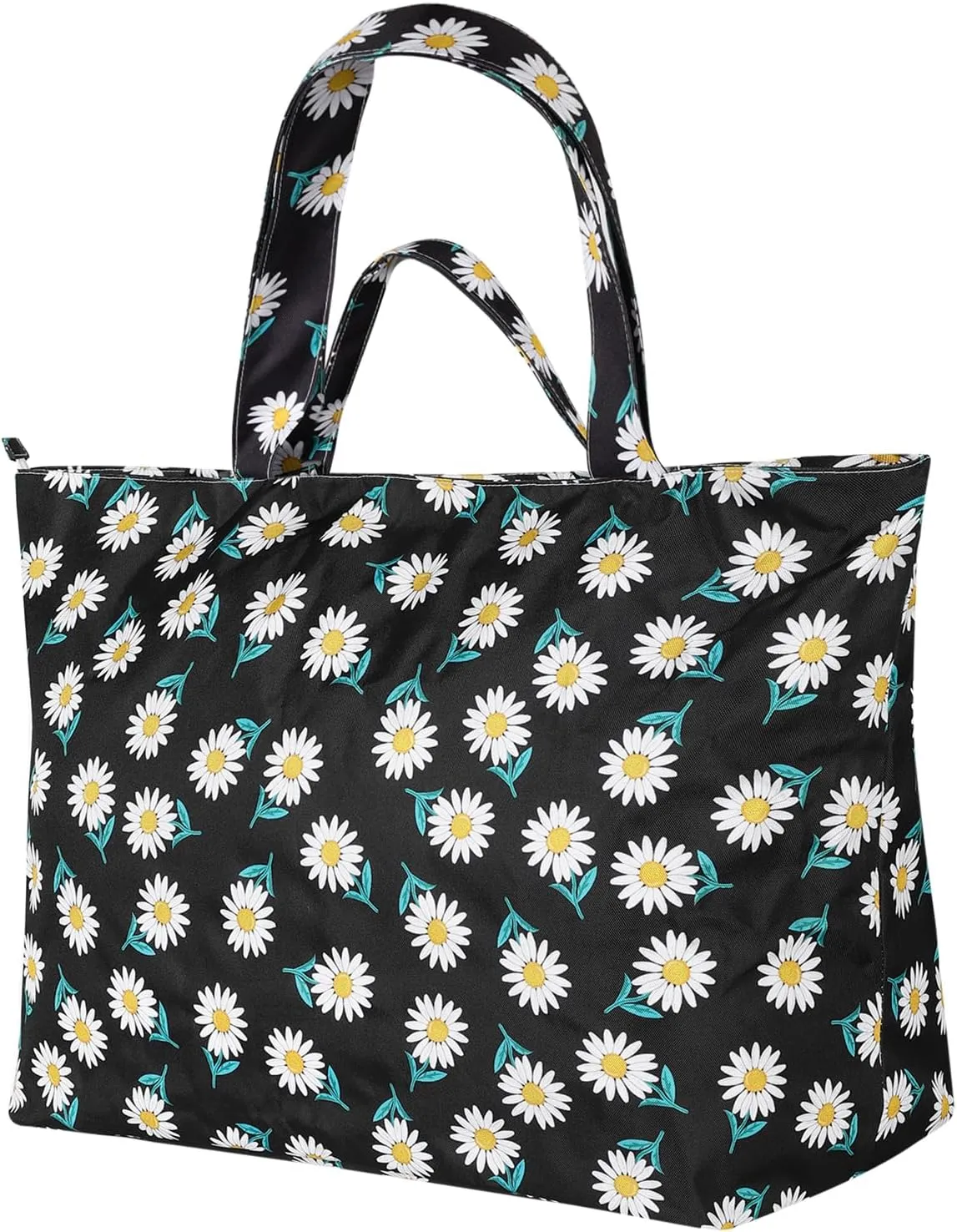 Beach Bags For Women - Large Beach Bags with Zipper Waterproof Sandproof Swim Pool Beach Bag
