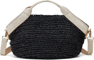 Beach Straw Purse For Women Crossbody Bag Cute Handbags Lightweight Shoulder Bag For Summer Vacation Holiday