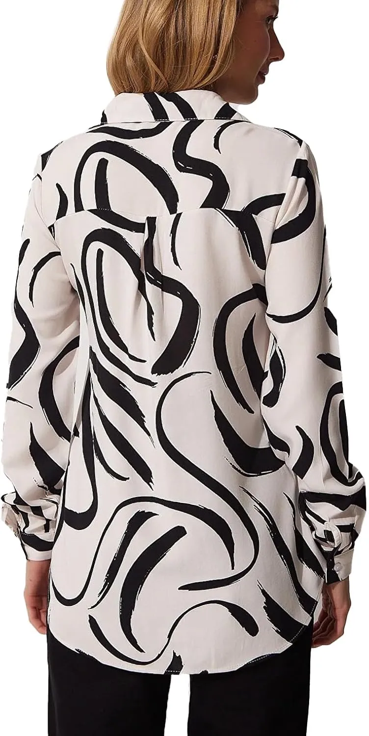 Blouses for Women Fashion, Long Sleeve Button Down Shirts Dressy Casual Tops