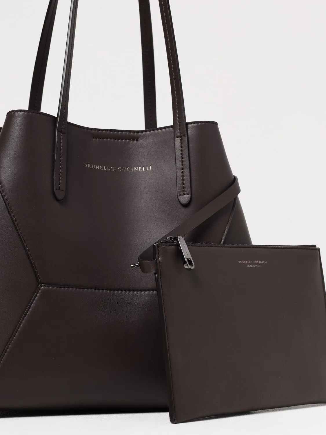 Brunello Cucinelli Tote Bags Woman Dark