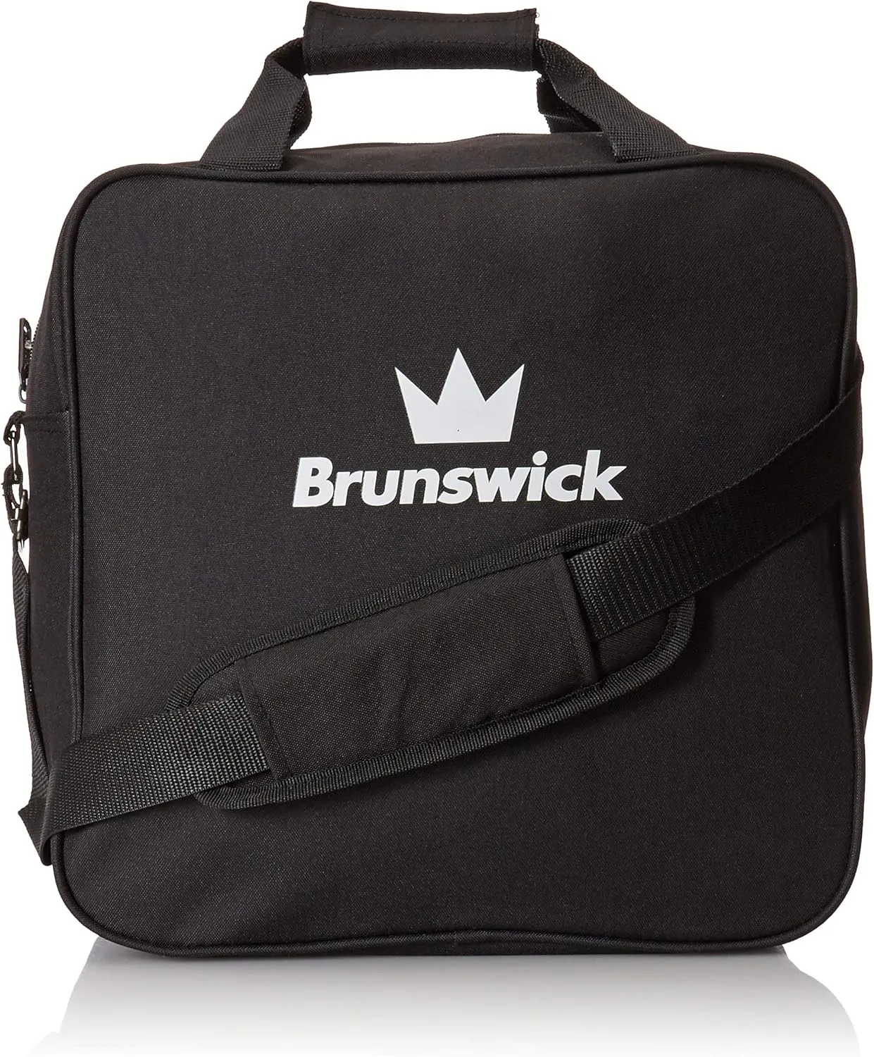 Brunswick Tzone Single Tote Bowling Bag, Black (59-BS1100-001)