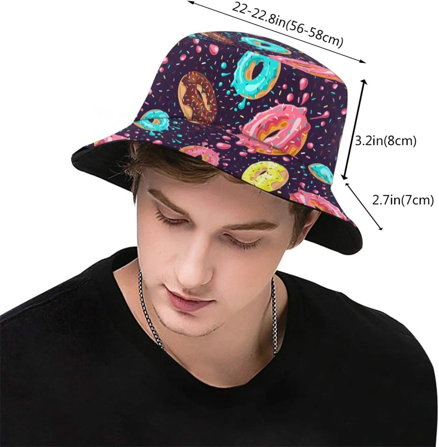 Bucket Hat Fishing Hats Summer Travel Beach Sun Uv Protection Packable Fisherman Cap for Men Women Teens