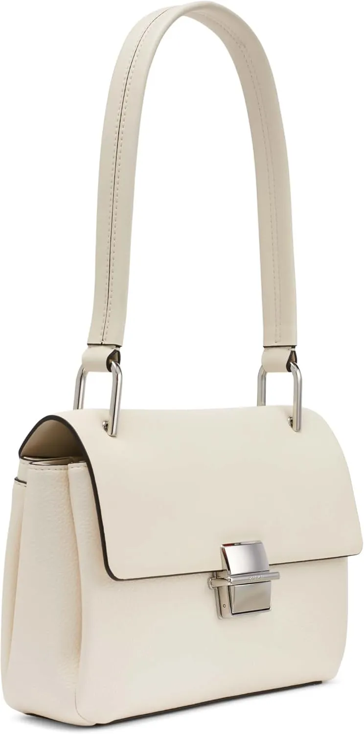 Calvin Klein Clove Triple Compartment Flap Shoulder Bag