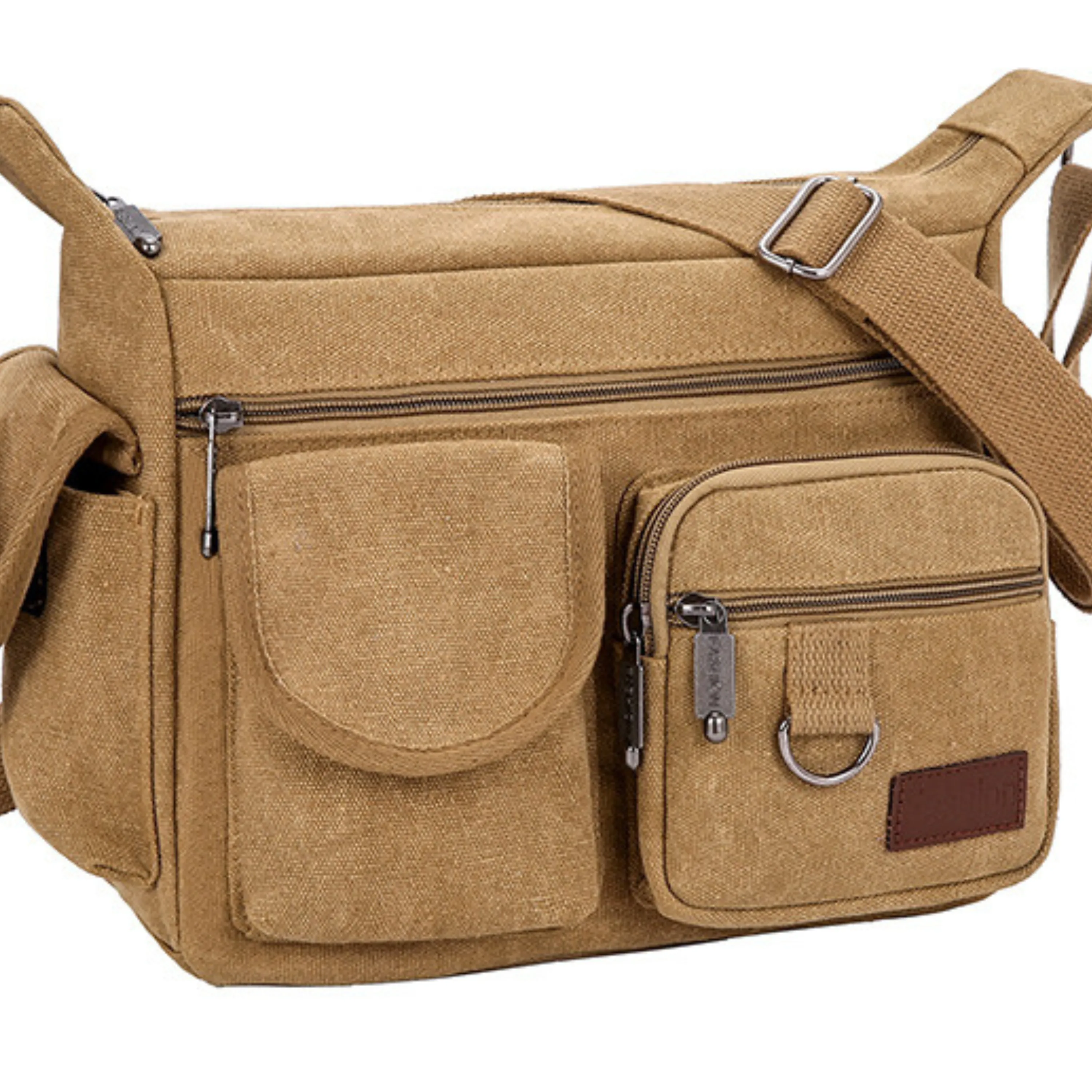 Canvas Cross Body Messenger Bag for Men & Women
