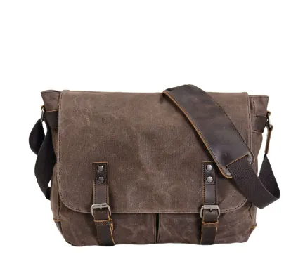 Canvas Laptop Messenger Bag | RENO