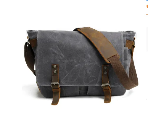 Canvas Laptop Messenger Bag | RENO