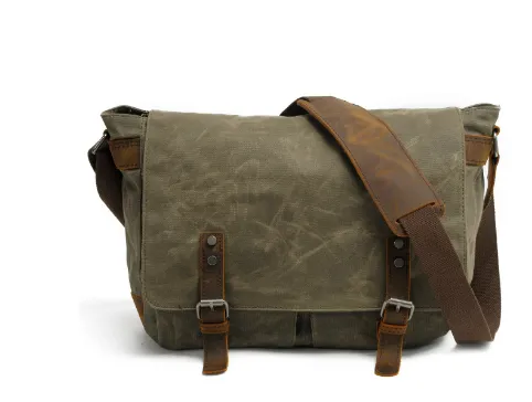 Canvas Laptop Messenger Bag | RENO