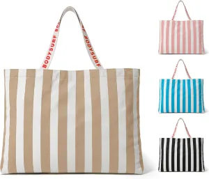 Canvas Tote Bag for Women - Beach Tote, Summer Bag for Travel, Pool, Weekender, Cruise, Market, Shopping