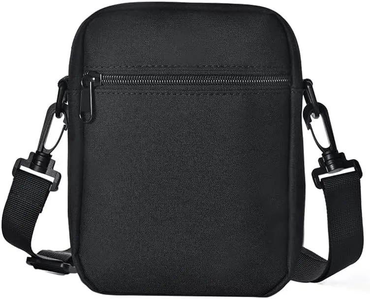Cell Phone Shoulder Bag for Men, Crossbody Cell Phone Purse, Smartphone Shoulder Bags Waterproof Zipper Pocket Mobile Phone Cross Body Pouch Wallet Sling Bags Shoulder Strap Handbag Mini Messenger Bag