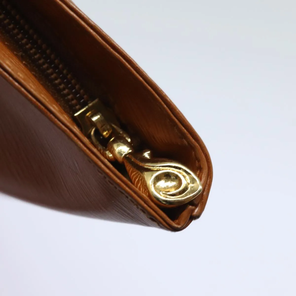 Chloe Chain Shoulder Bag Leather Brown yk13311