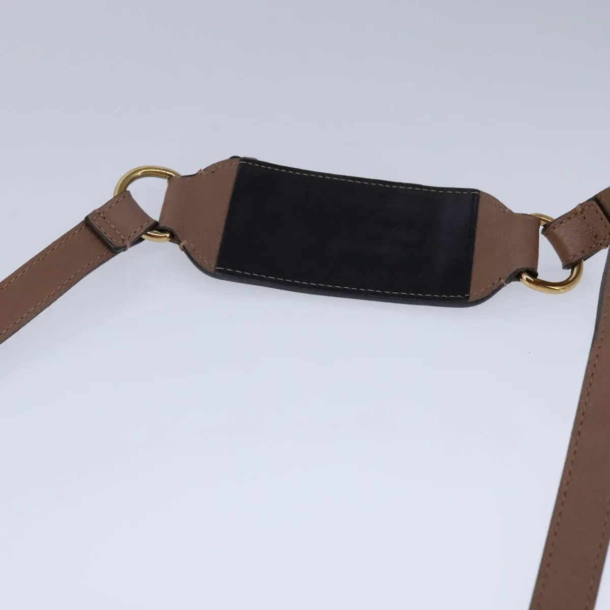 Chloe Elsie Shoulder Bag Leather Beige 106618