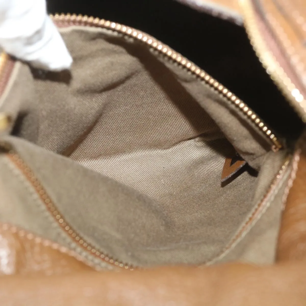 Chloe Mercy Shoulder Bag Leather Brown 58160