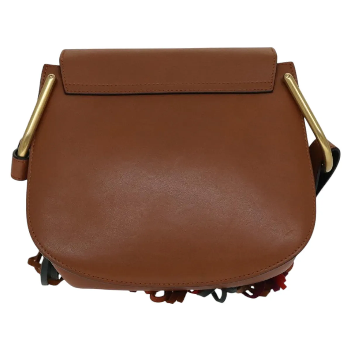 Chloe Shoulder Bag Leather Brown 111369A