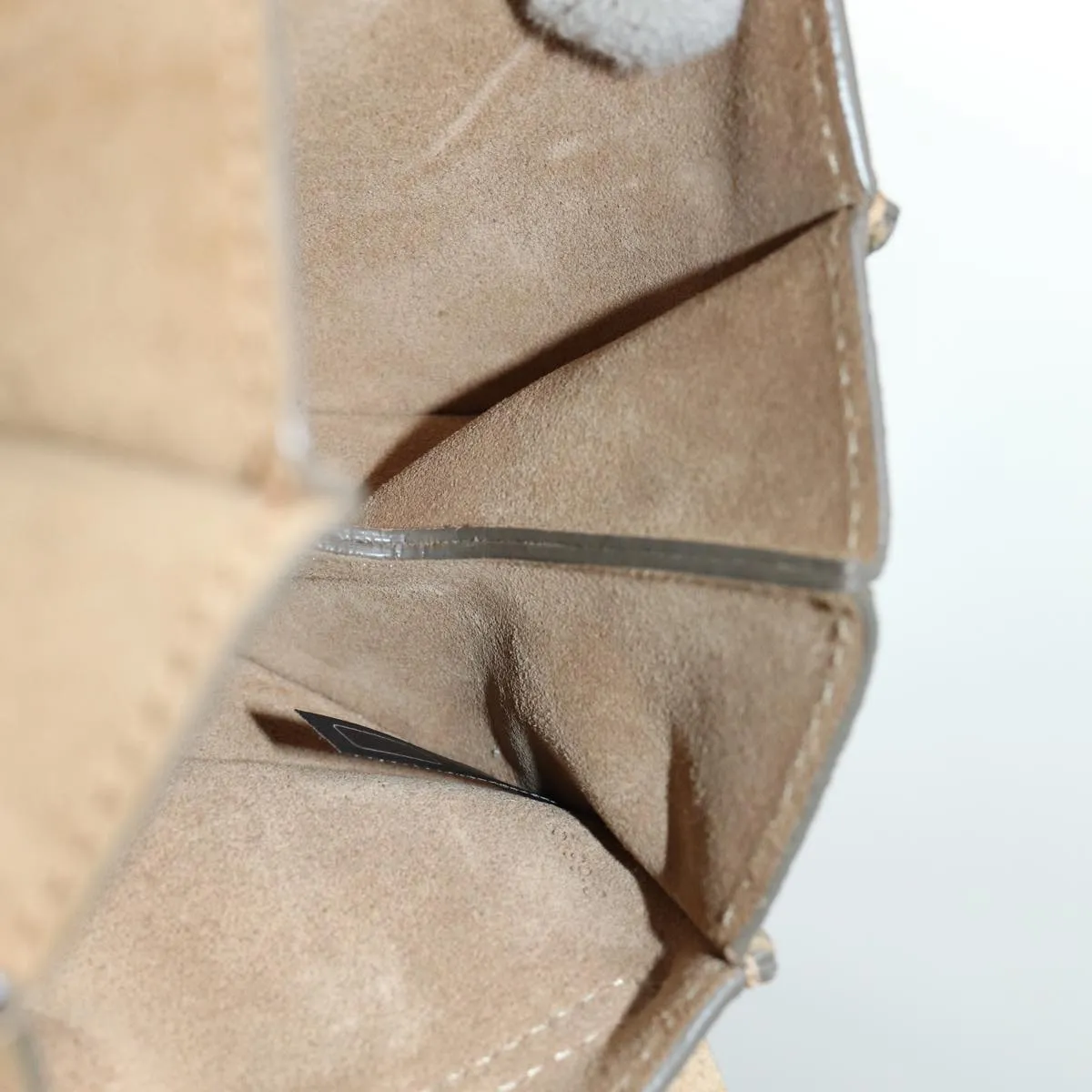 Chloe Shoulder Bag Suede Beige 70181