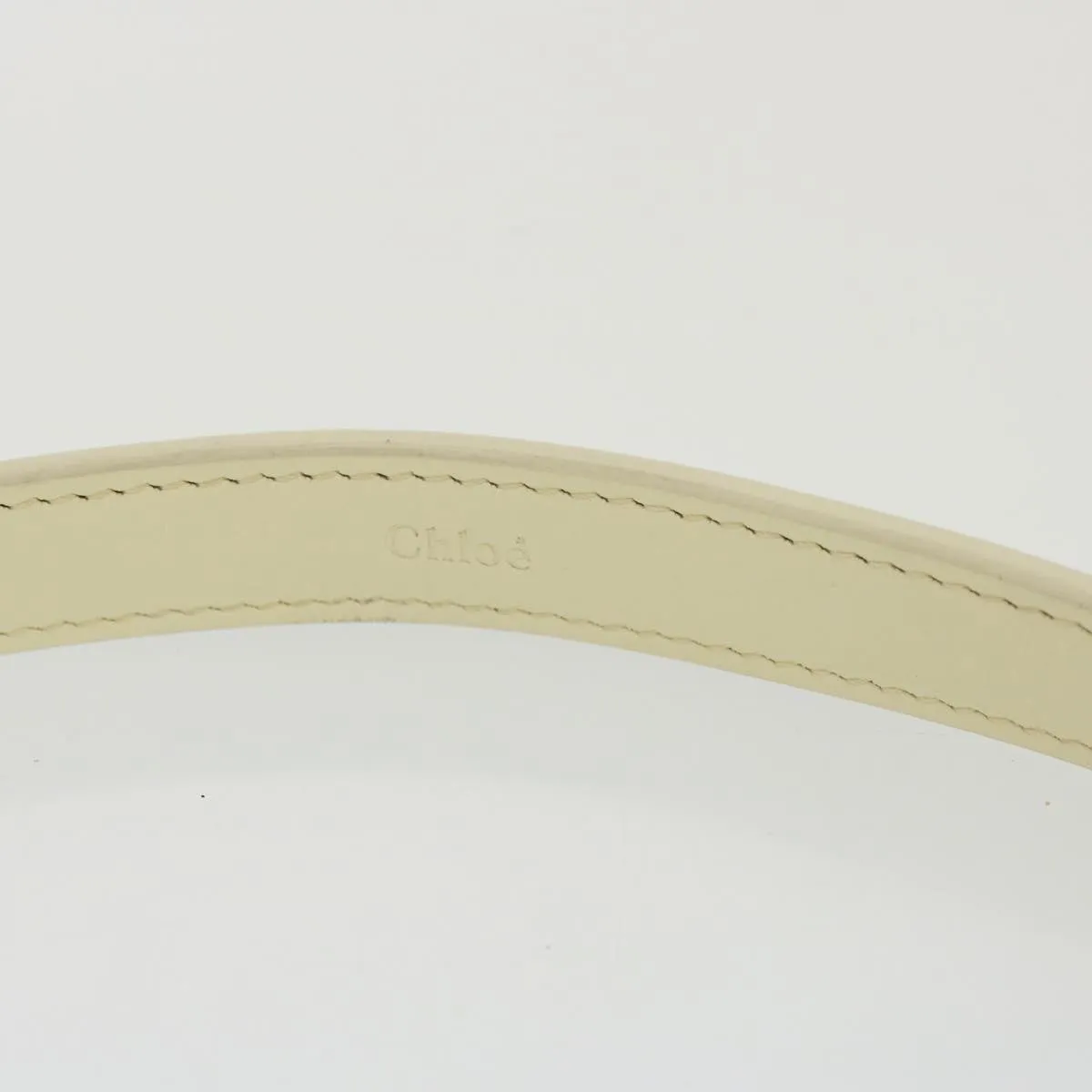 Chloe Tess Shoulder Bag Leather 2way White 79105