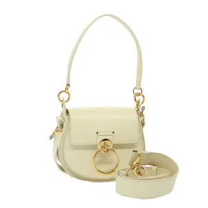 Chloe Tess Shoulder Bag Leather 2way White 79105
