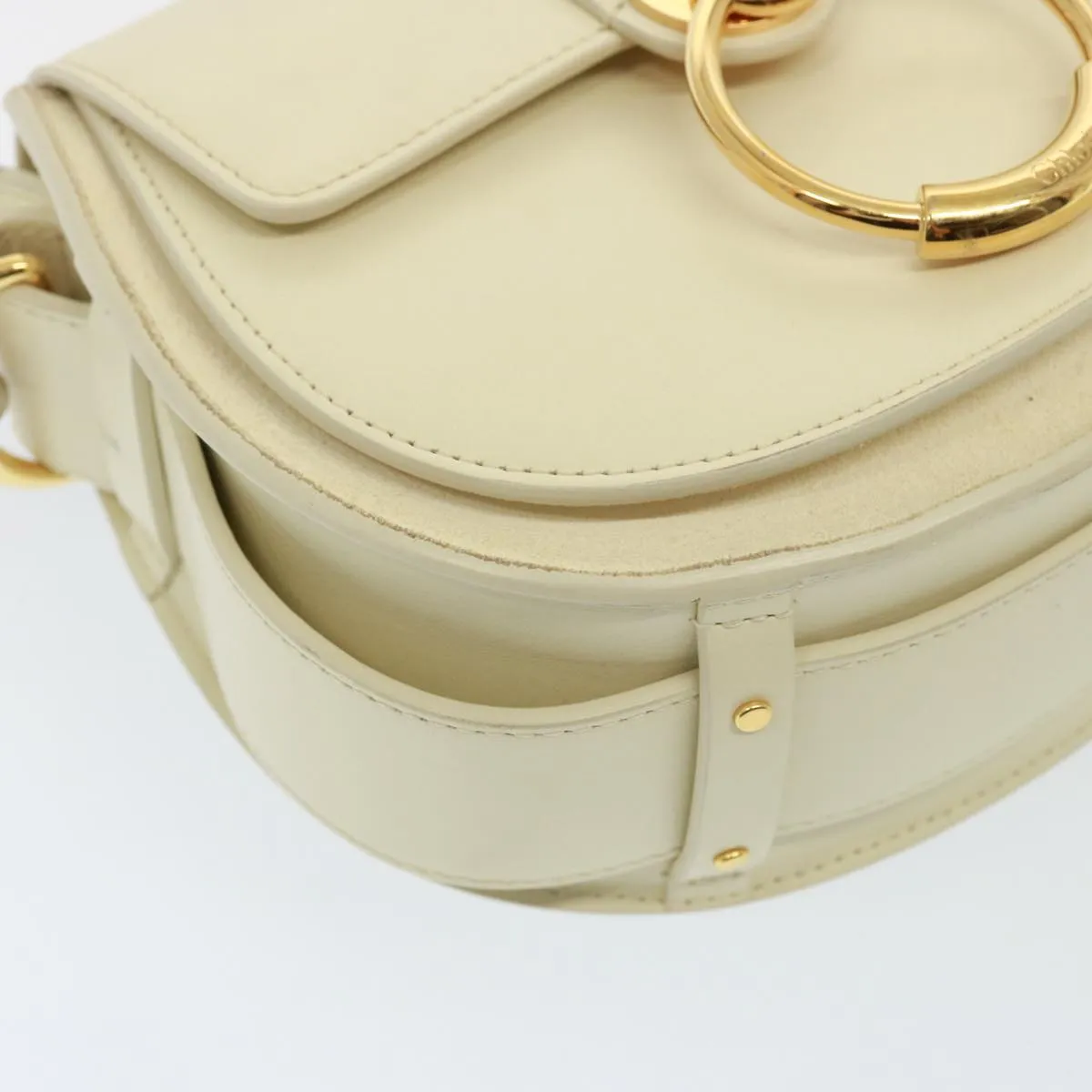 Chloe Tess Shoulder Bag Leather 2way White 79105