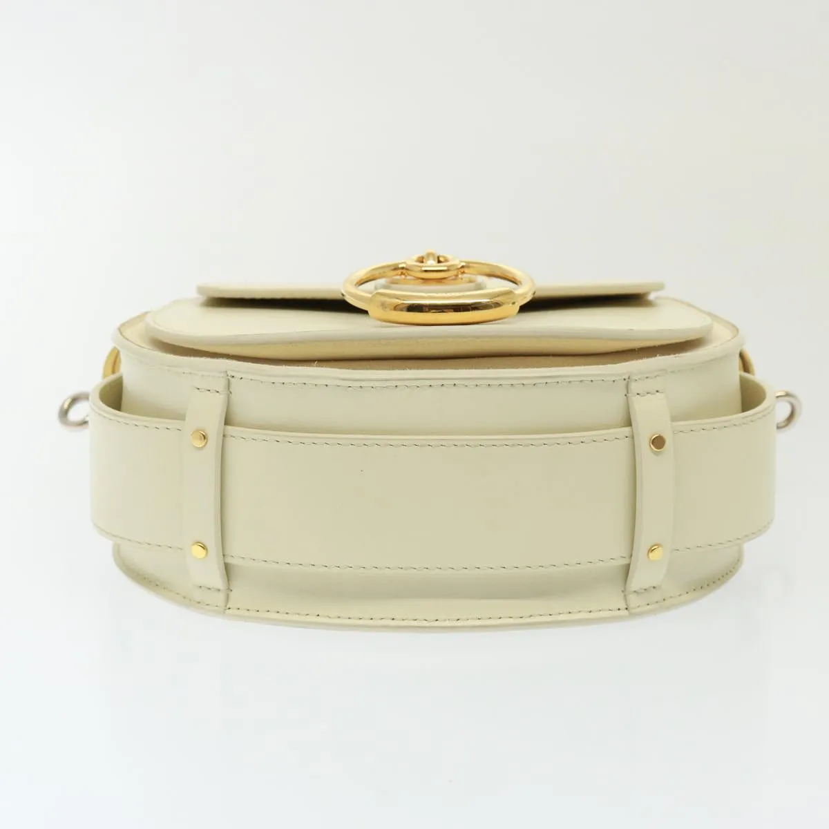 Chloe Tess Shoulder Bag Leather 2way White 79105